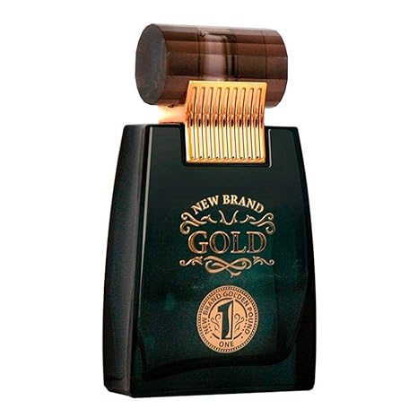 New Brand Perfumes Prestige GOLD EDT Spray Men 3.3 oz