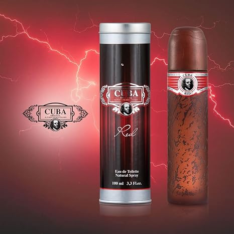 Cuba Red By Cuba For Men Edt Spray, 3.3 Fl Oz