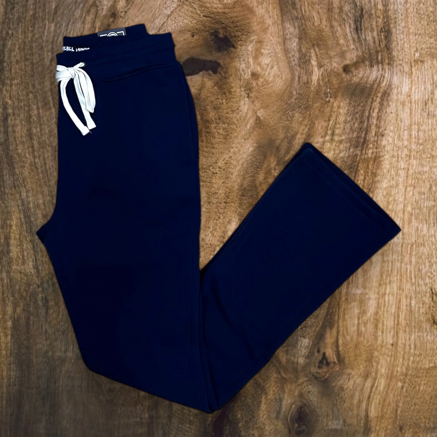 100-475 - Stacked Fleece Pants (Navy)