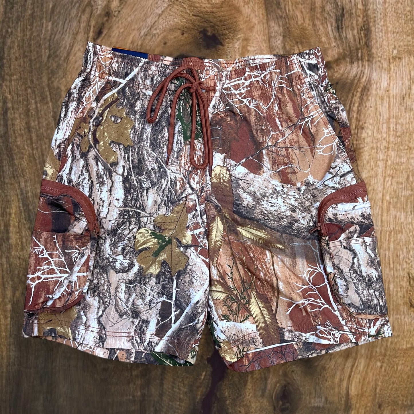 92304 - Men's Nylon Tree Camo Cargo Shorts
