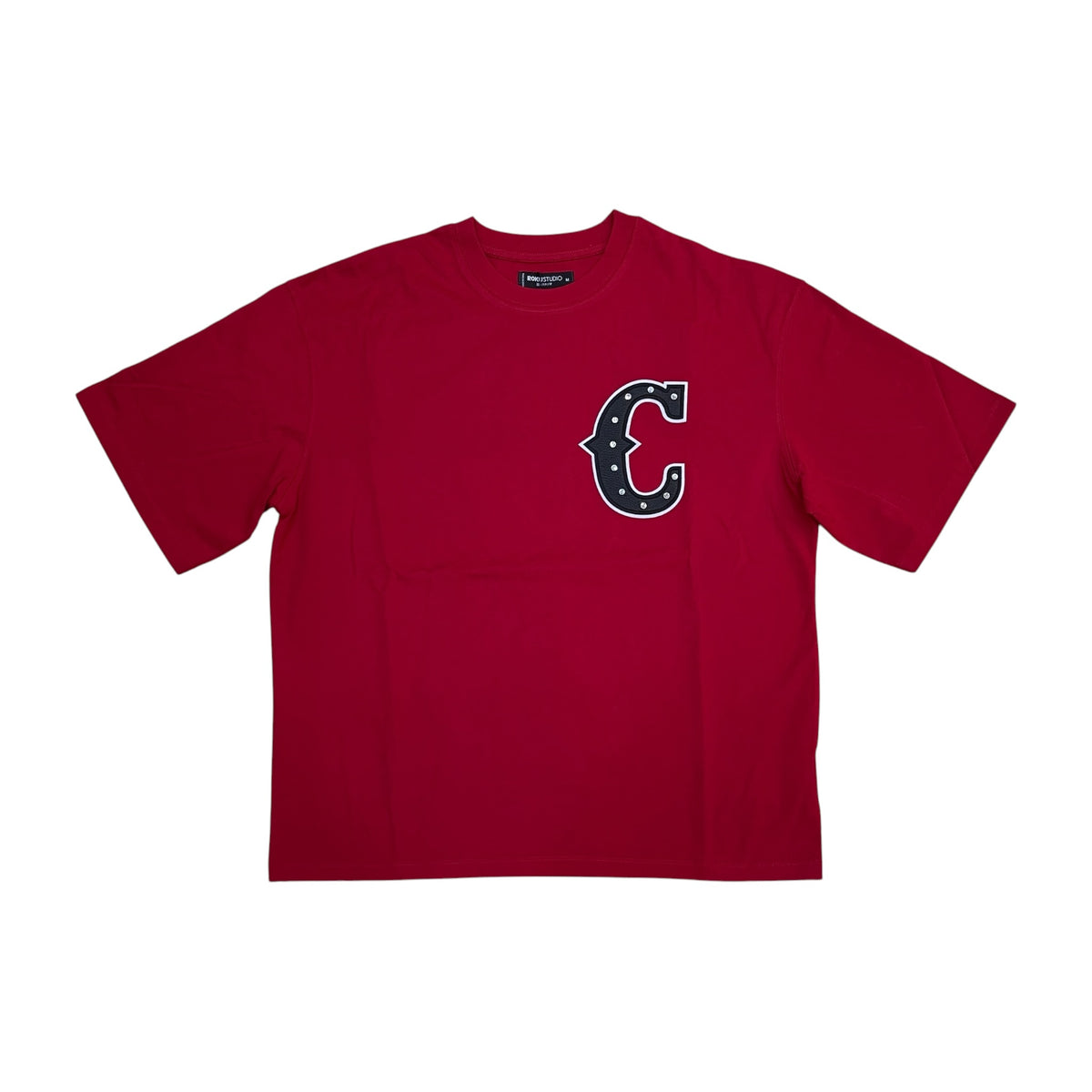 RK1482069 - Chicago with Studs Boxy Graphic T-Shirt