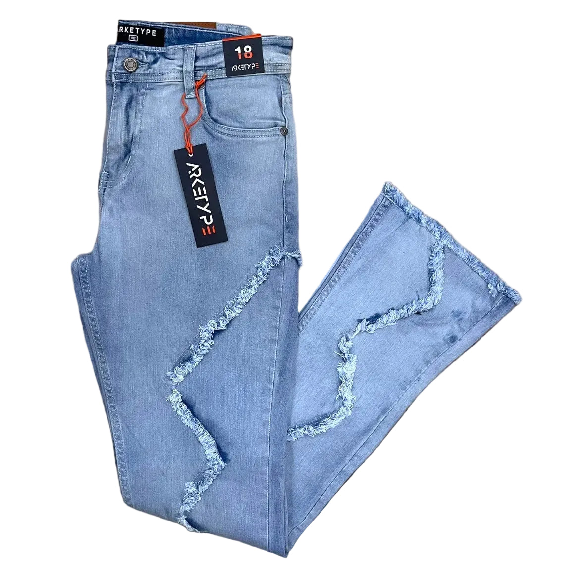 P484K - Rush Hour Stacked Jeans Boy's/Kid's