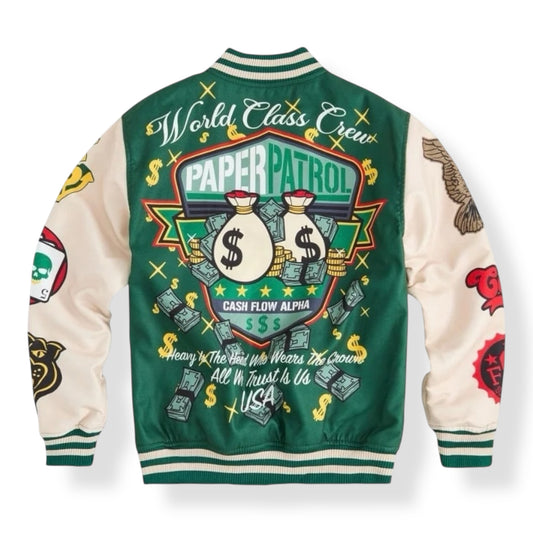 RER5-003 - CASH FLOW Varsity Jacket
