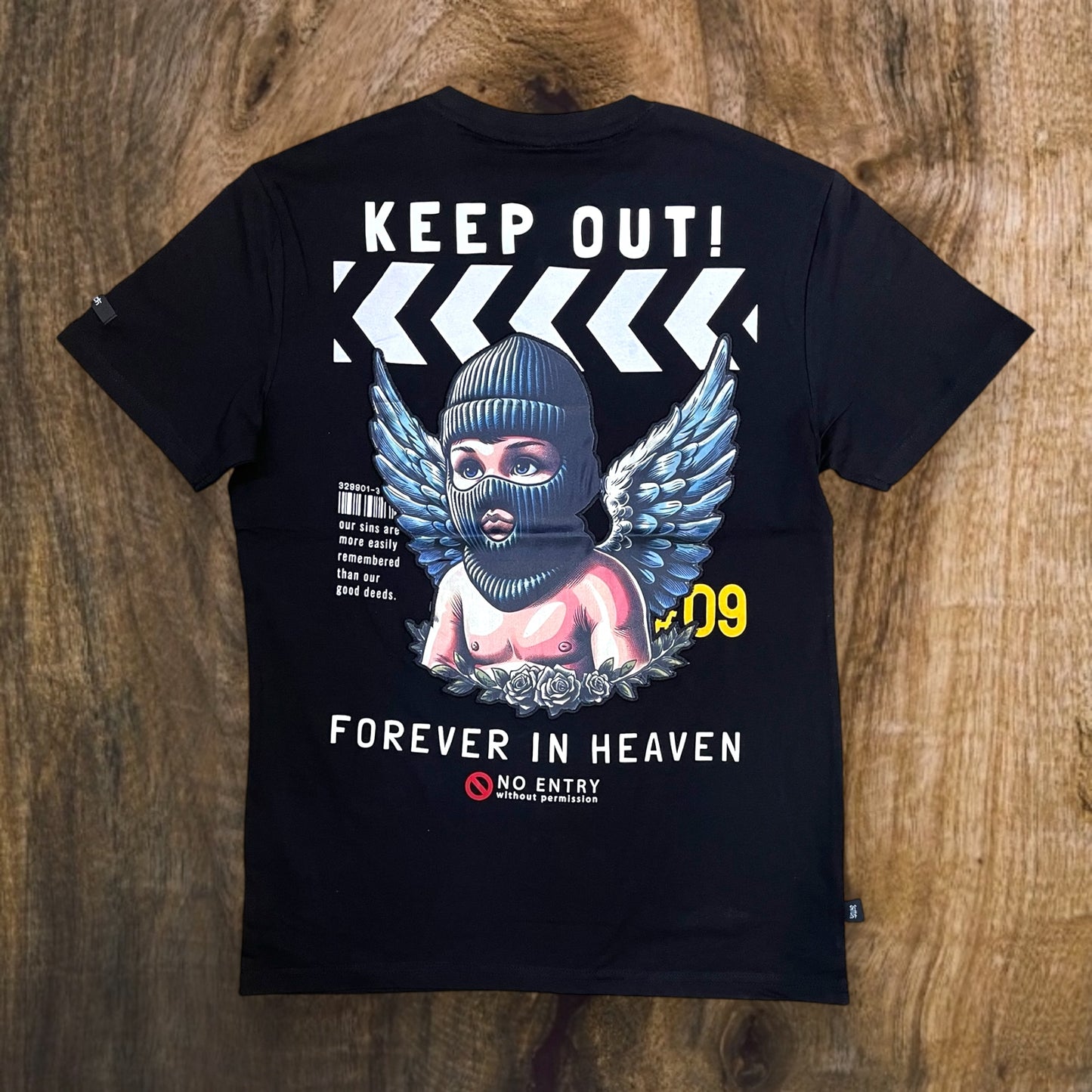 SS5059 - No Entry Graphic T-Shirt