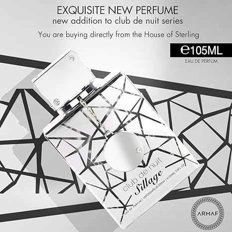 Armaf Club De Nuit Sillage For Unisex Eau de Parfum Spray, 3.6 Ounce