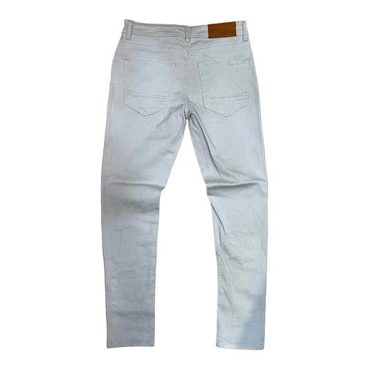 P503 - Twill Ripped Slim-Fit Stretch Jeans
