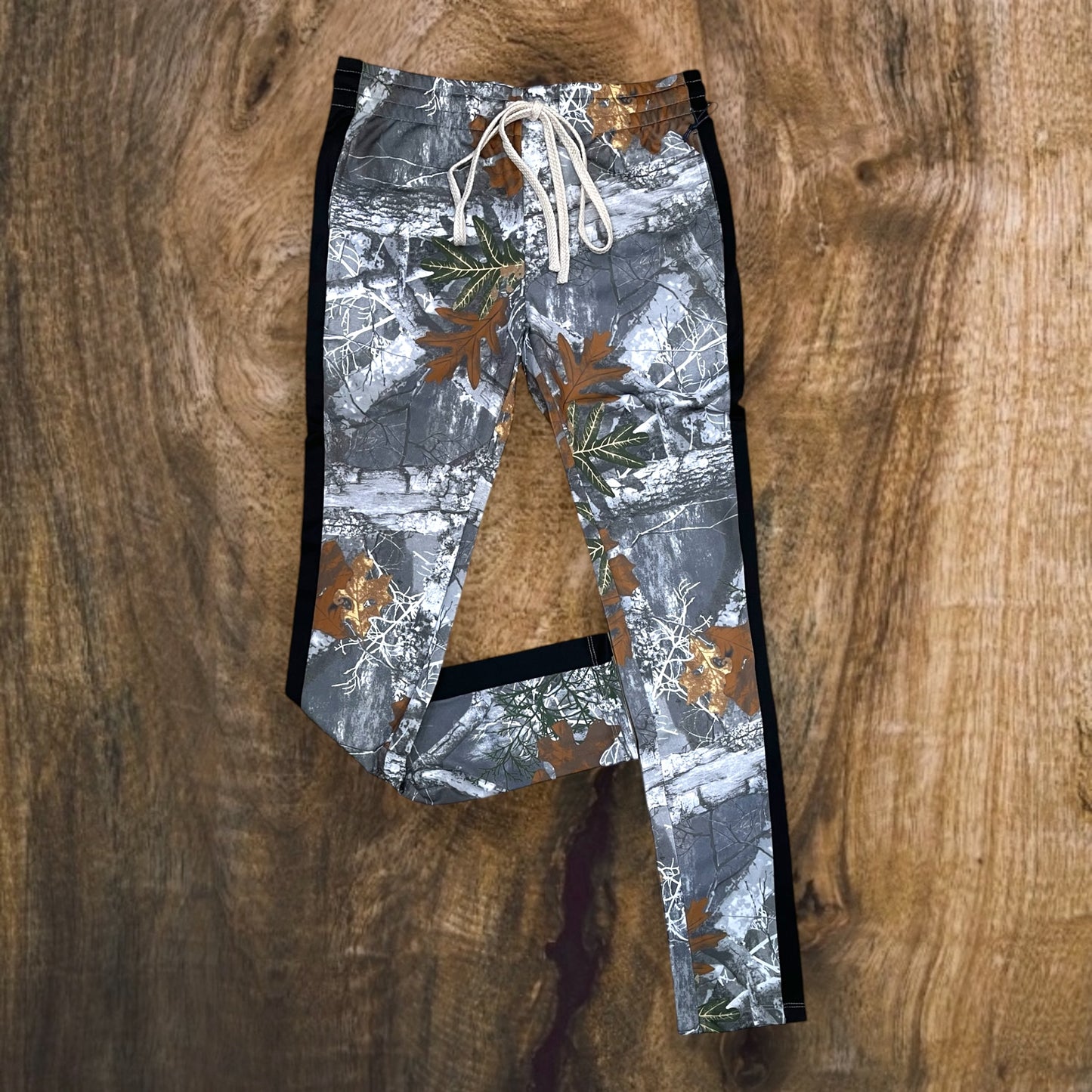 6600 - Skinny Fit Tricot Camo Track Pants
