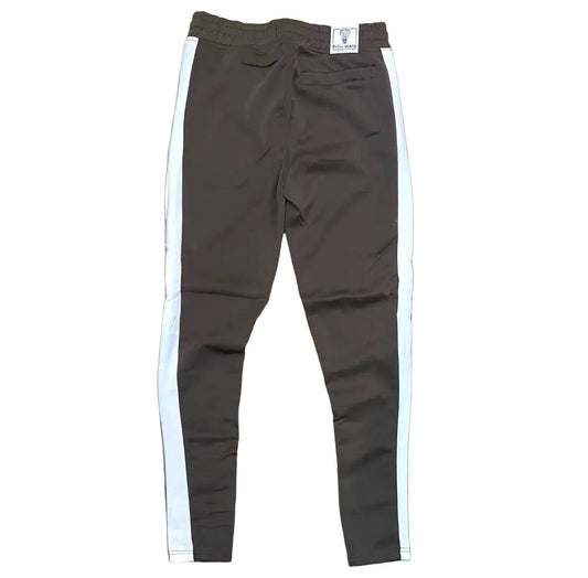 100-402 - Track with Wide Side Stripes and Drawstring Slim-Fit Pant