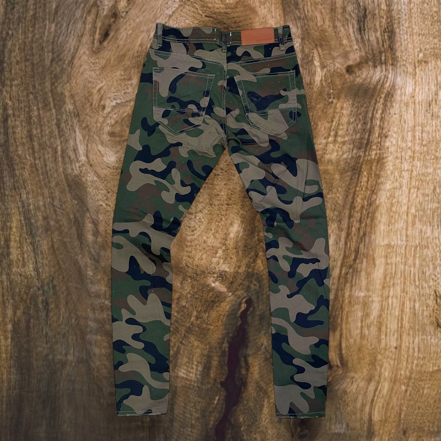 PC03 - Core Ripped Slim-Fit Stretch Jeans