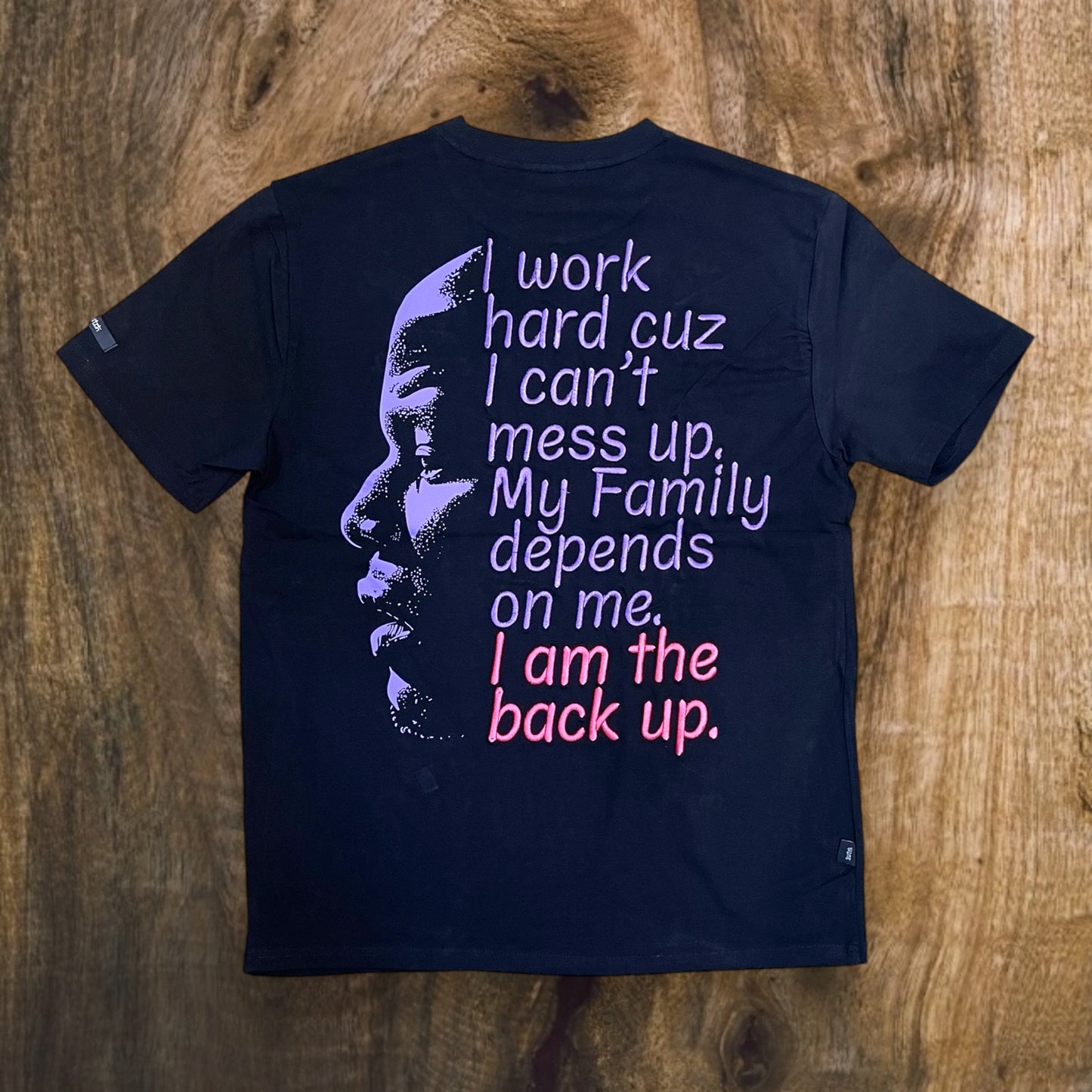 SF4028 - I AM THE BACK UP Graphic T-Shirt