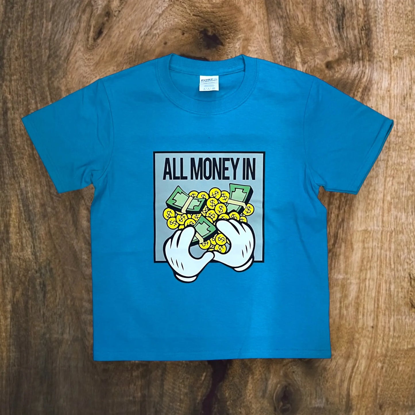 BK1436 - Kid's All Money in T-Shirt
