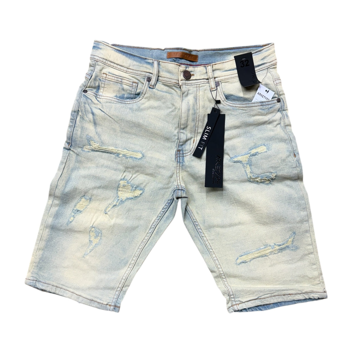 SC01 - Core Ripped Urban Slim-Fit Stretch Shorts