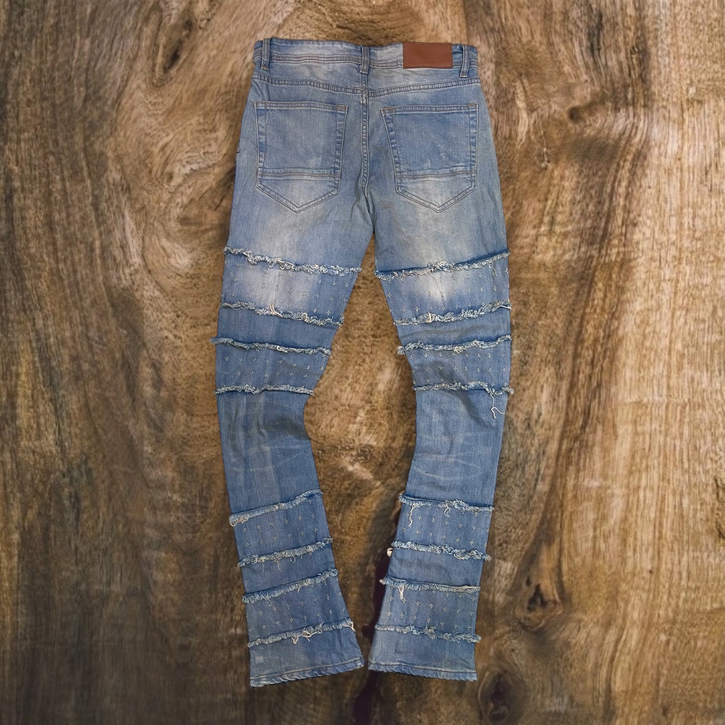 P521 - Tyson Stacked Flared Jeans