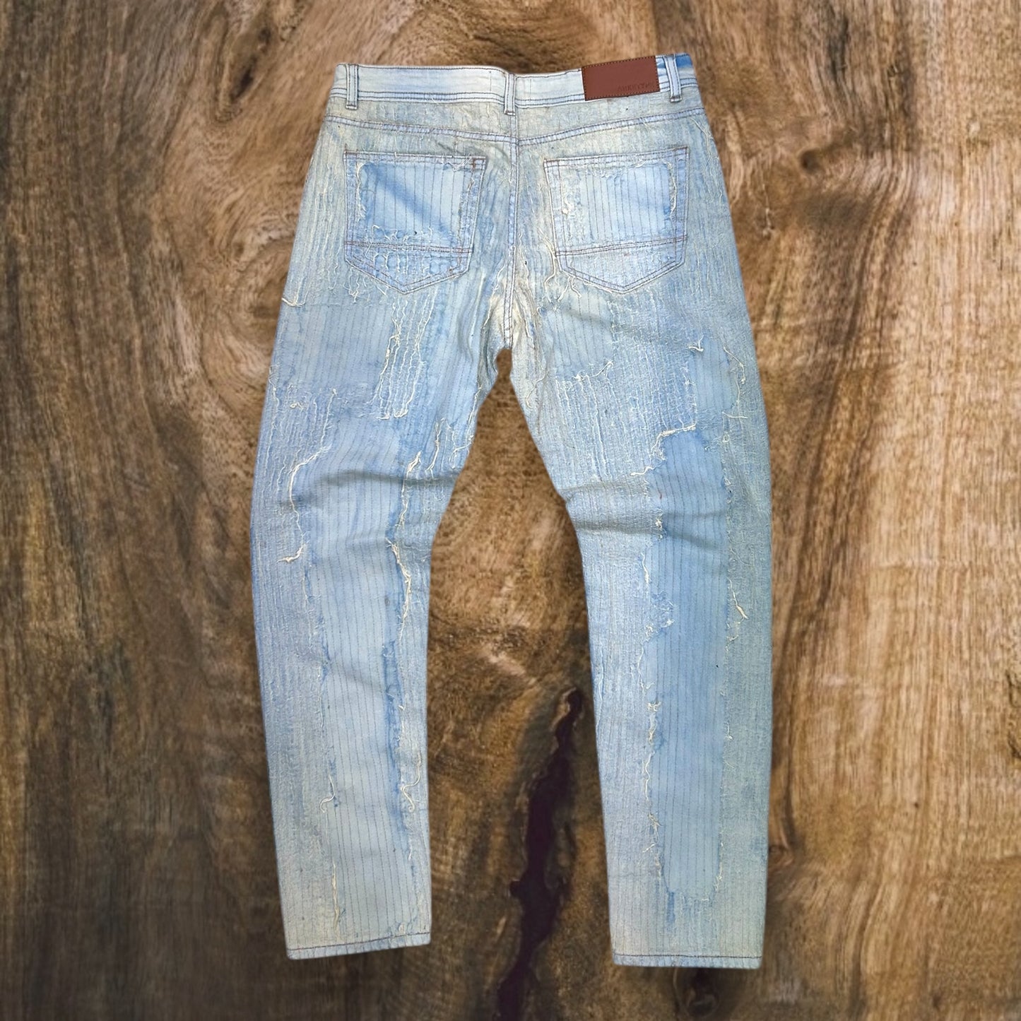P439 - Hunter Ripped Slim-Fit Stretch Jeans