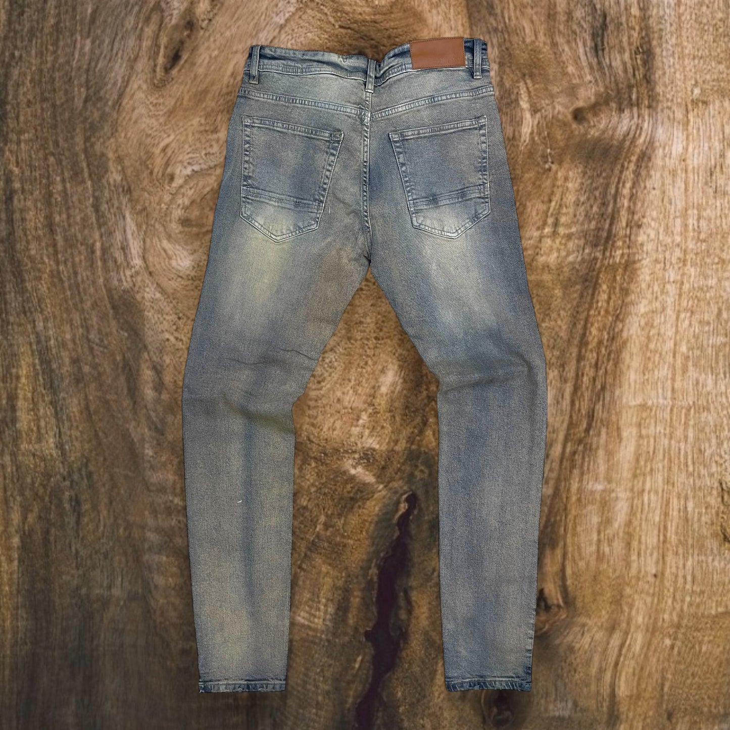 PC03 - Core Ripped Slim-Fit Stretch Jeans