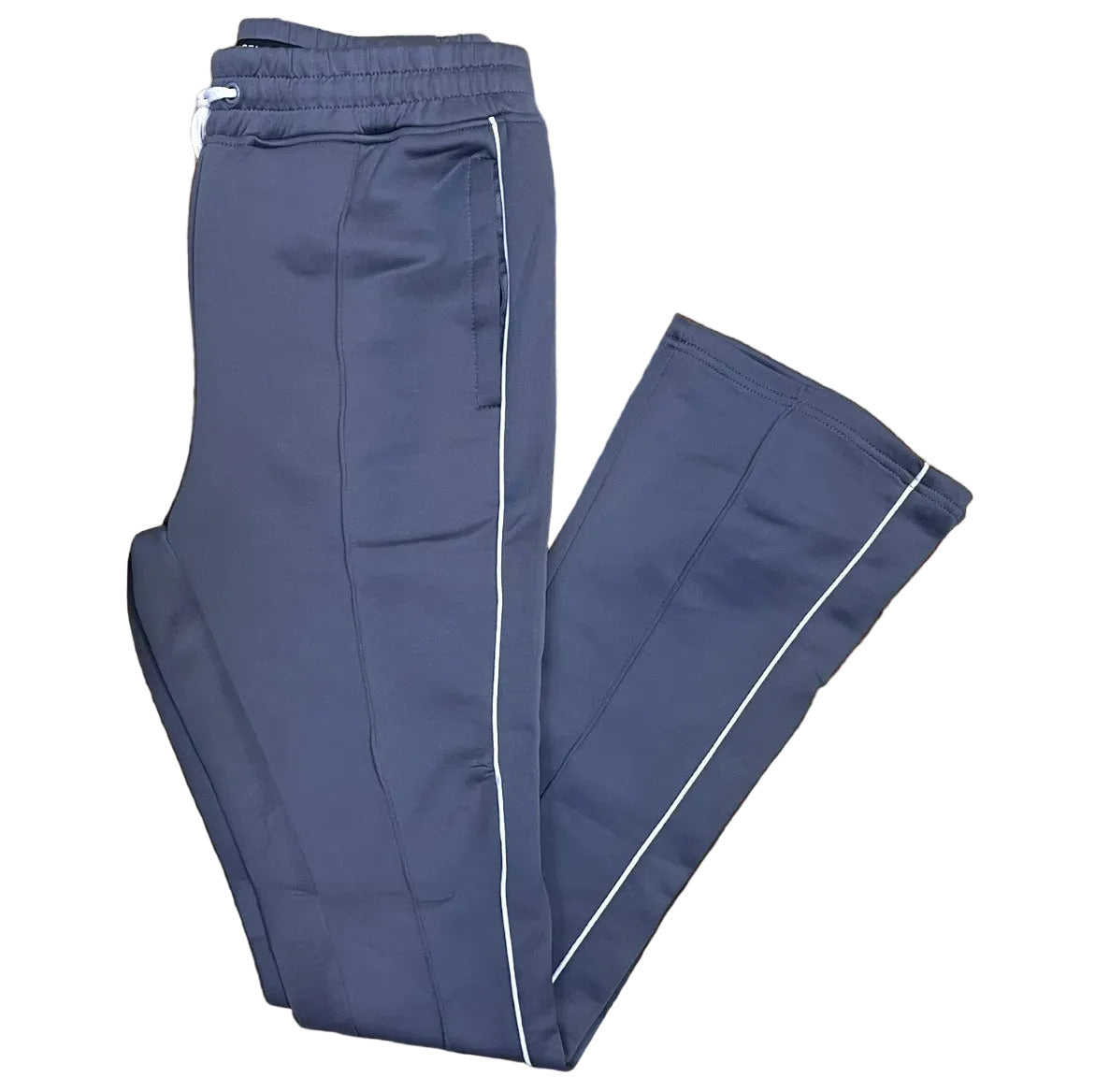 100-470 - Track Stacked Fit Pants (Gray)