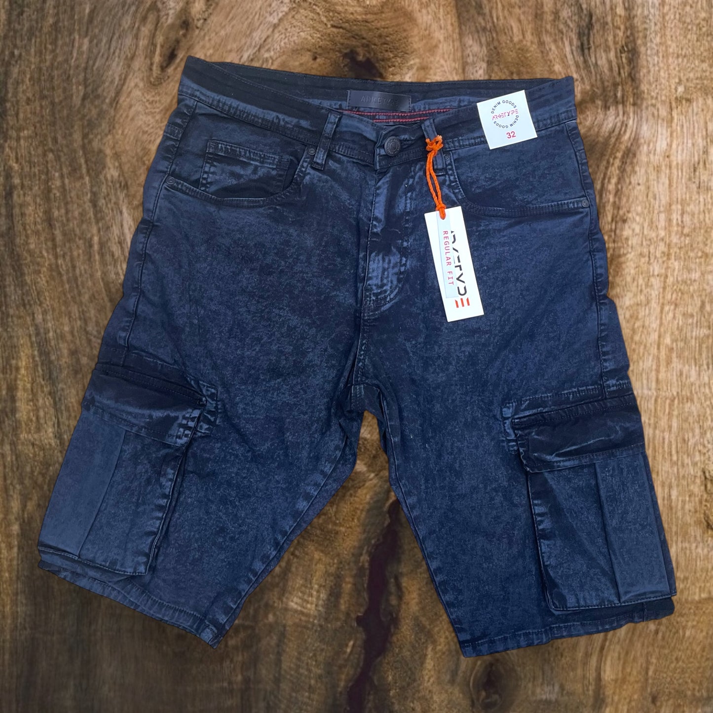 S519 - Twill Cargo Stretch Shorts