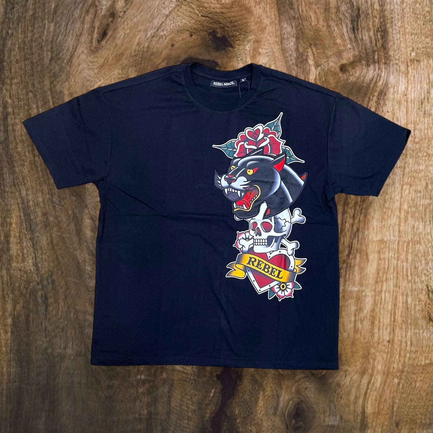 151-146 - JAGUAR Oversized Graphic T-Shirt