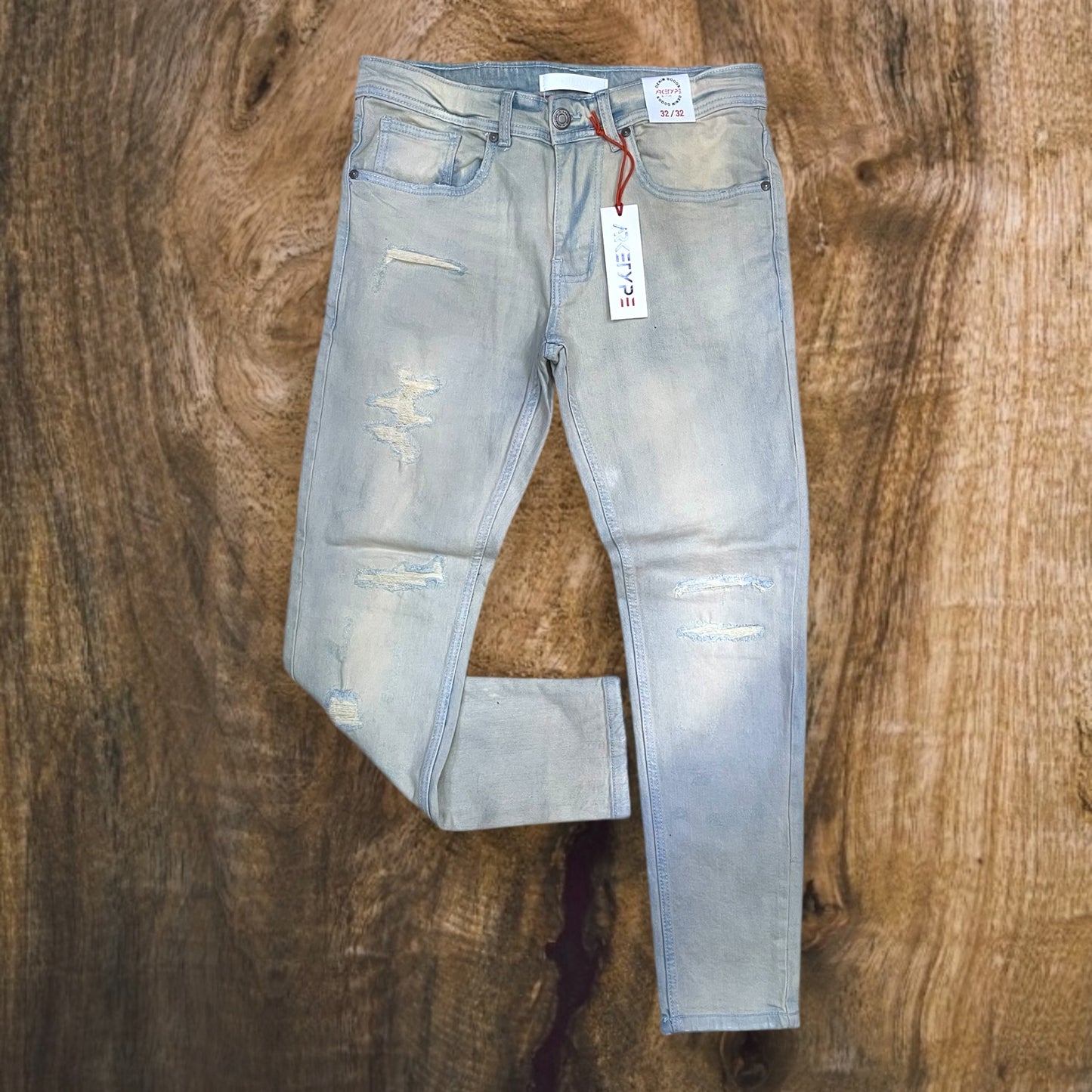 P501 - Houston Ripped Slim-Fit Stretch Jeans