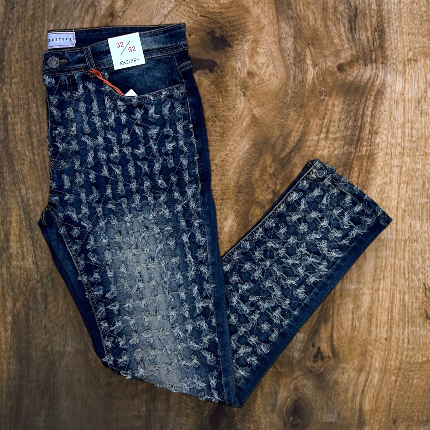 P440 - Page 7 Full Laser Grind Slim-Fit Stretch Jeans