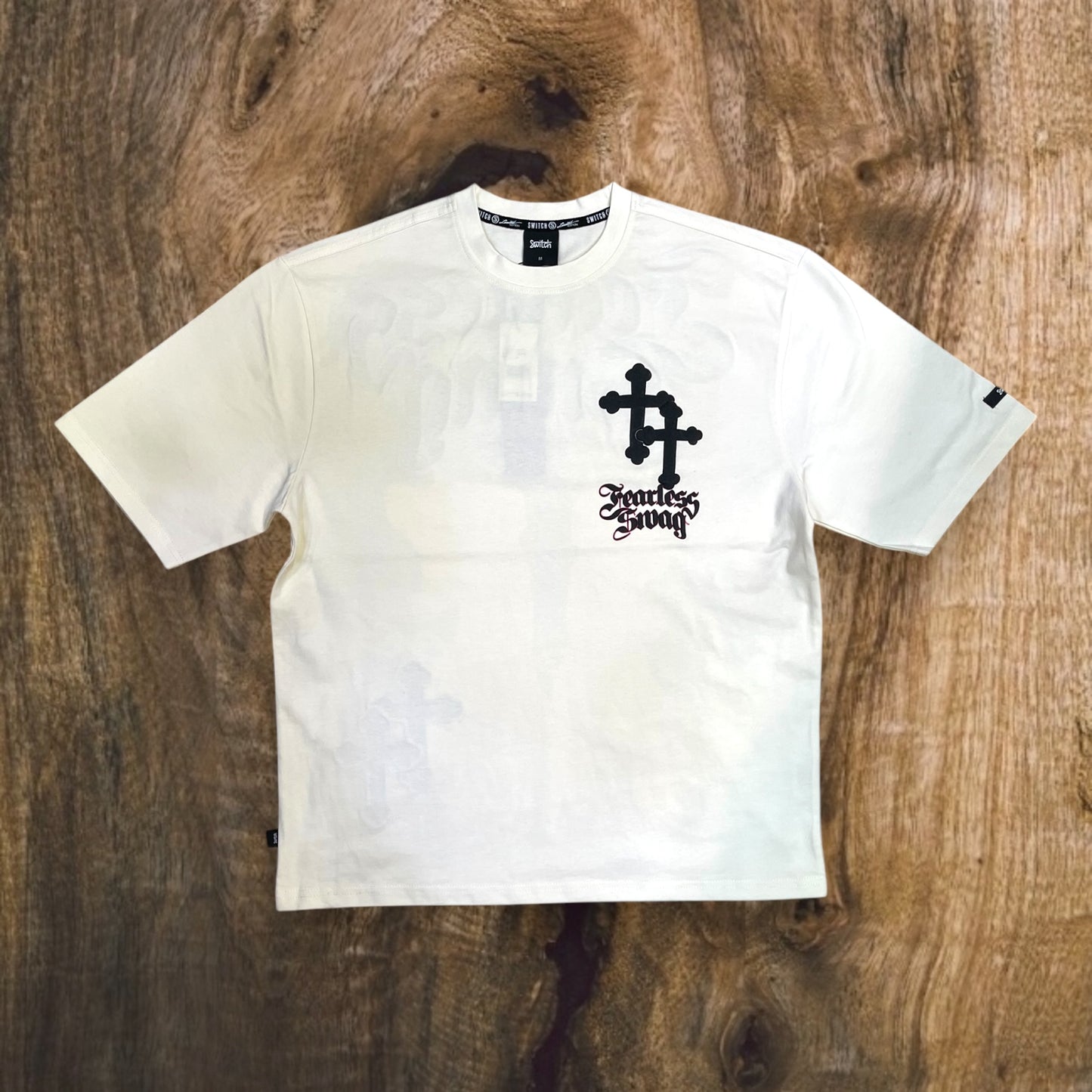 SS5123 - Fearless Swag Graphic T-Shirt