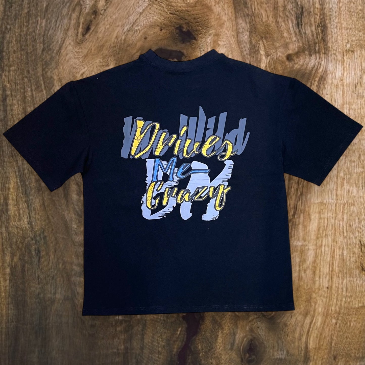 T2519 - Madness Me Wild Drop Shoulder T-Shirt