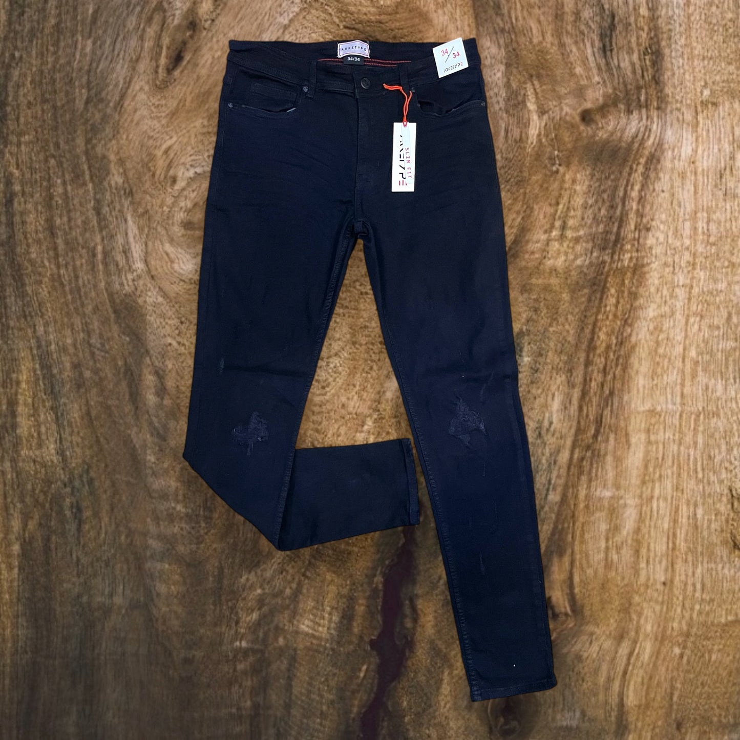 P430 - Sydney Ripped Slim-Fit Stretch Jeans