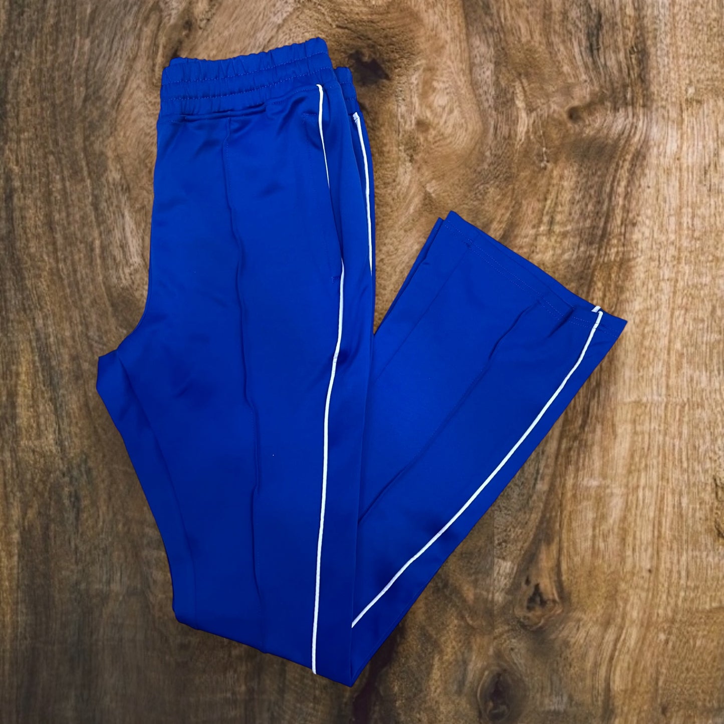 100-470 - Track Stacked Fit Pants (Royal)