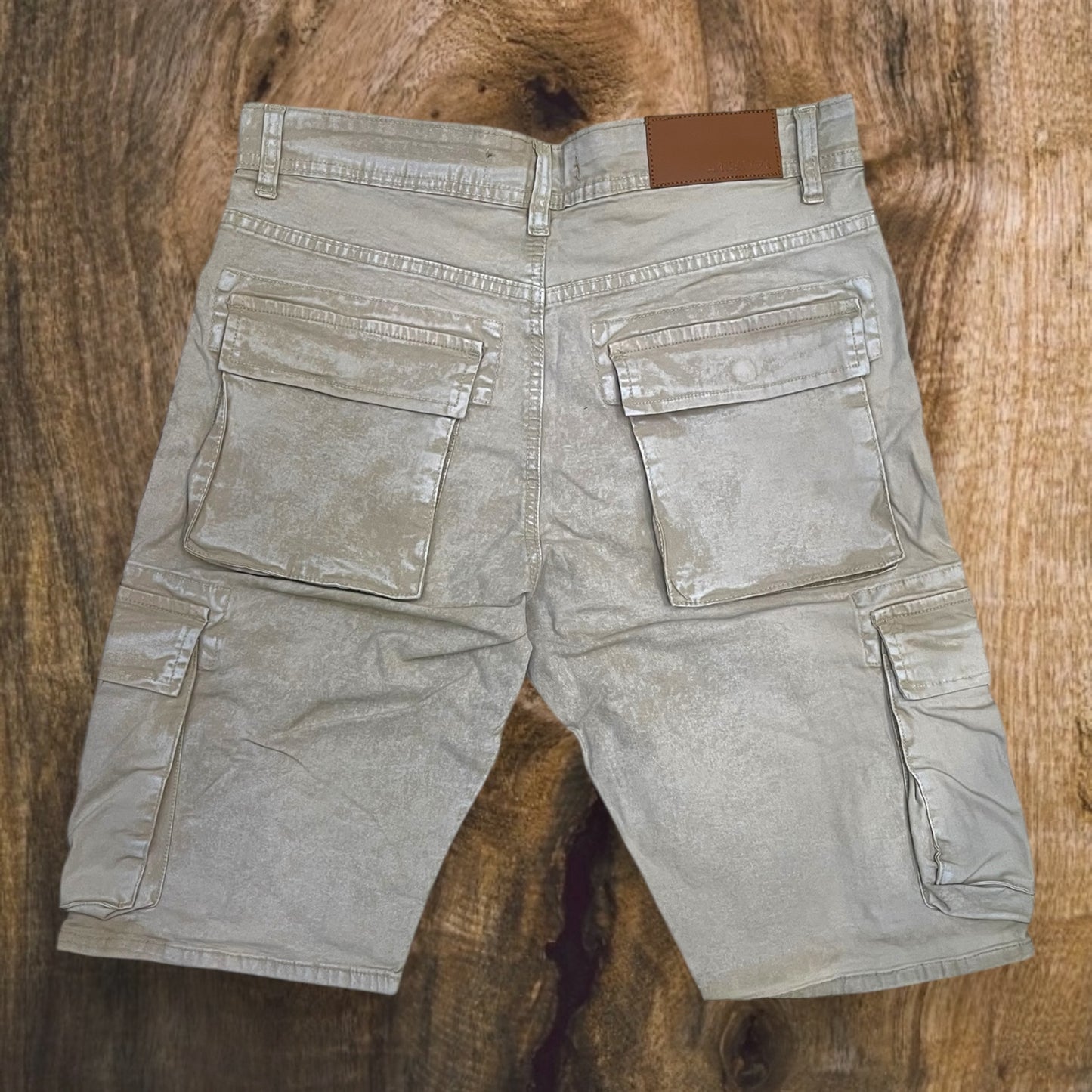 S519 - Twill Cargo Stretch Shorts