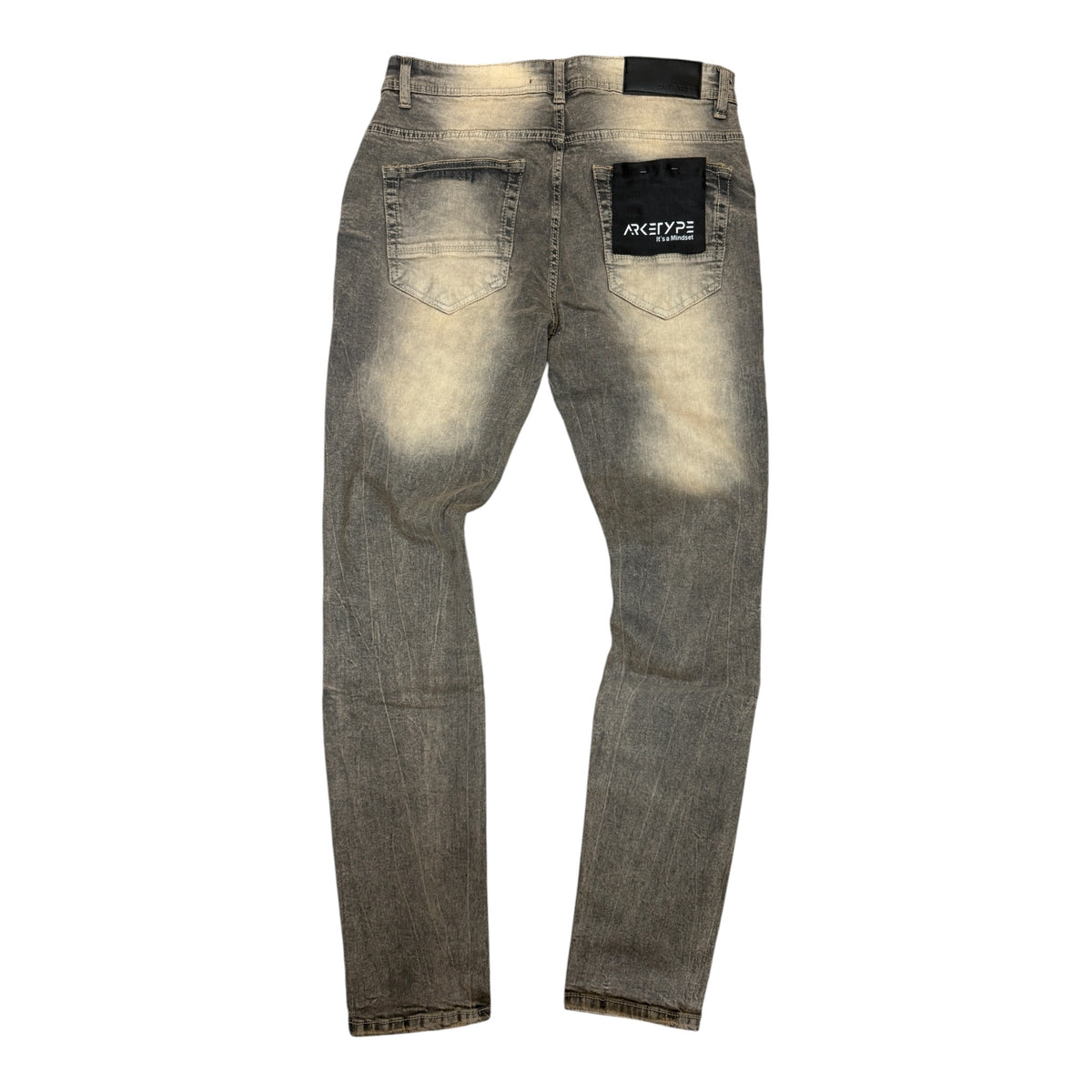WH-P567 - Jersey Ripped Skinny-Fit Stretch Jeans