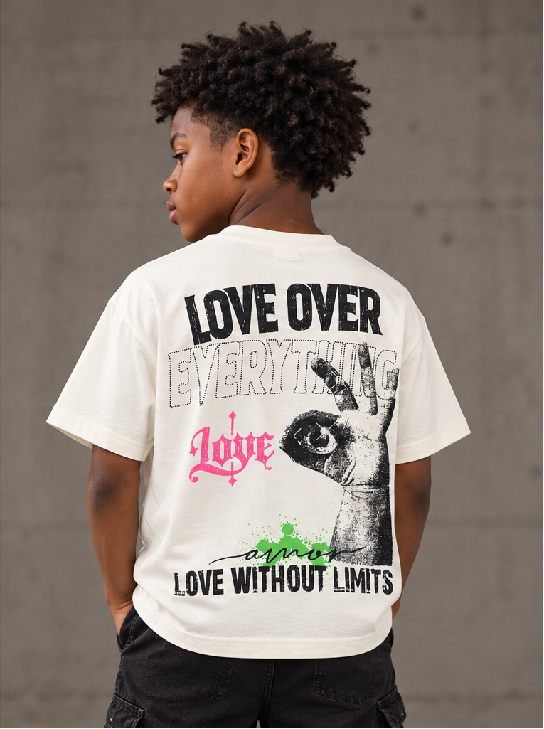 WH-KR614K - Boy's/Kid's True Love with Rhinestones Graphic T-Shirts