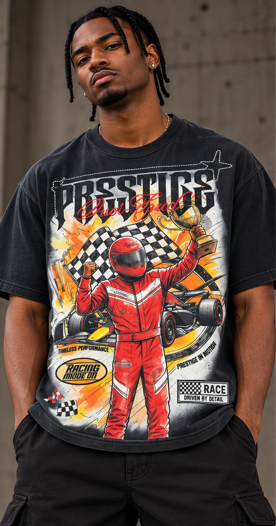 WH-KR615 - Prestige with Rhinestones Graphic T-Shirt
