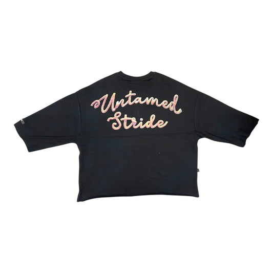 SW5129 - Untamed Stride Graphic Cropped Top T-Shirt