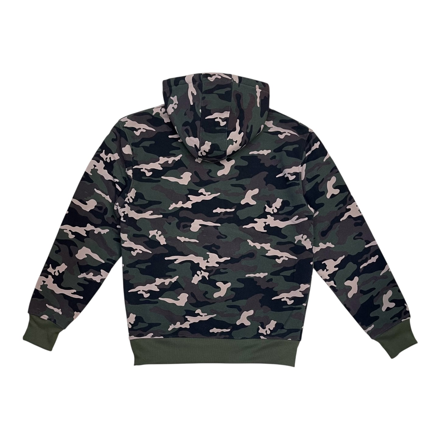 FT206 - Core Plain Fleece Zip-Up Regular-Fit Hoodie