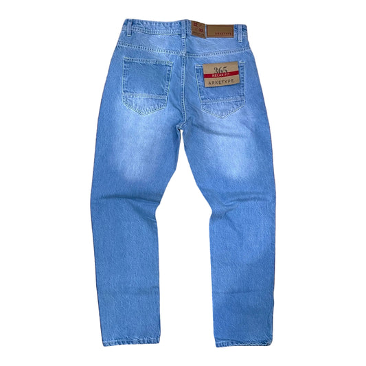 PC01 - Basic Whisker Relaxed-Fit Jeans