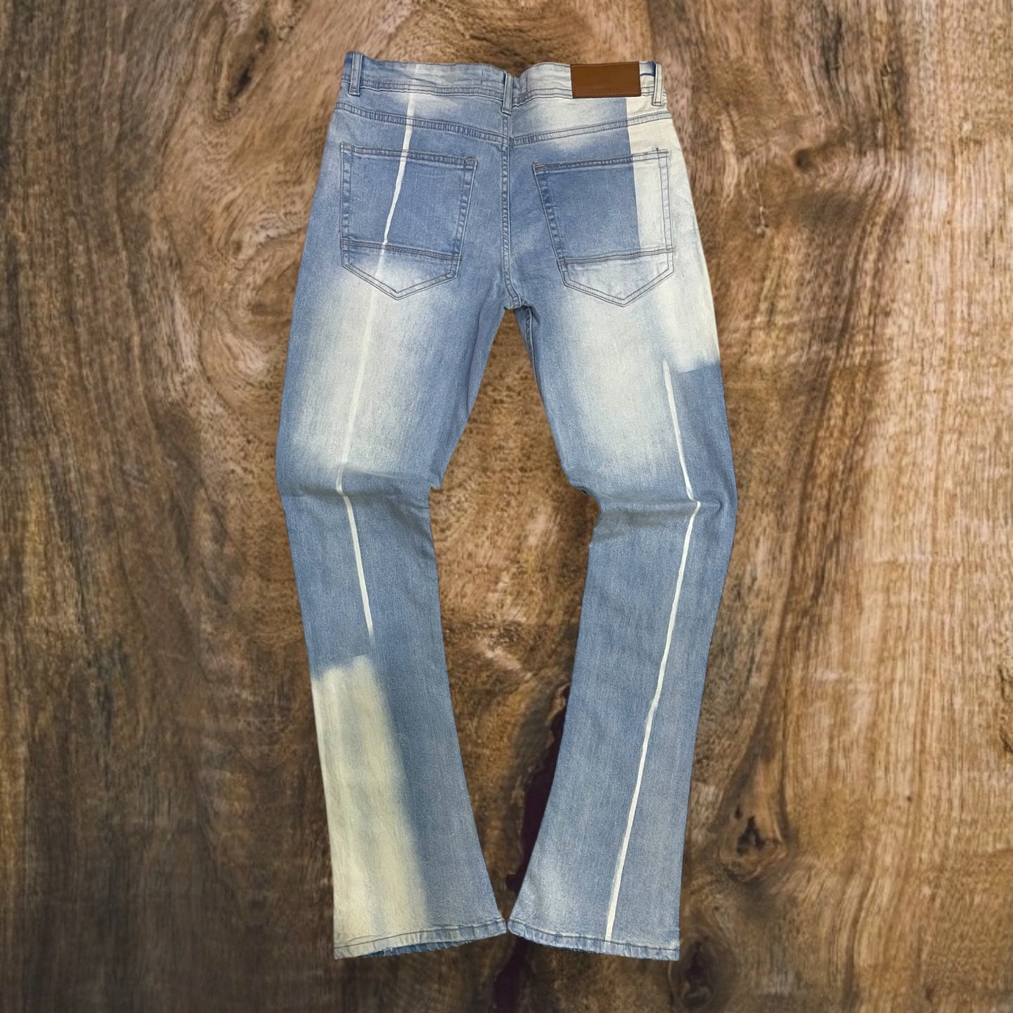 P544 - Gala Stretch Stacked Flare Jeans