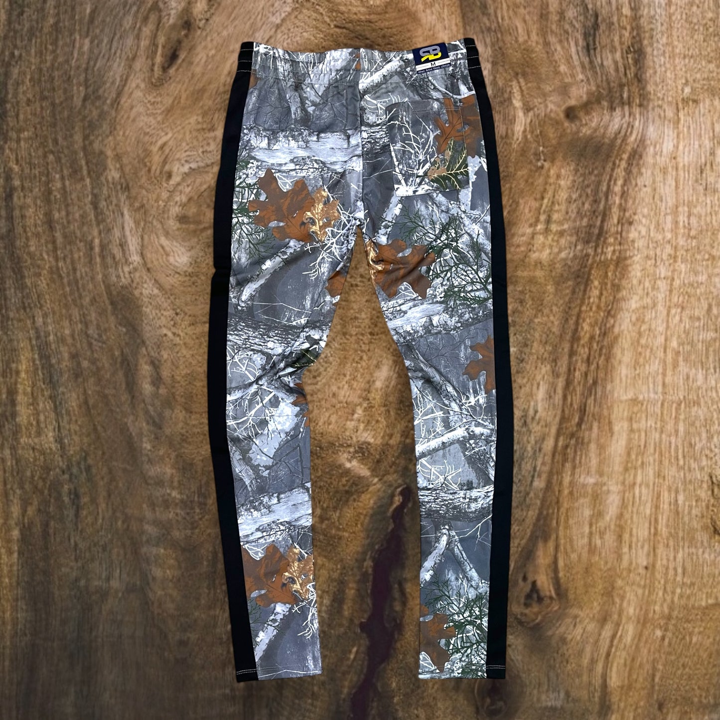 6600 - Skinny Fit Tricot Camo Track Pants