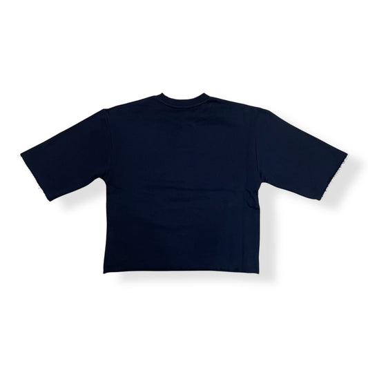 HF5500 - HIGHLY VISION 3/4 Sleeve Cropped Top Graphic T-Shirt