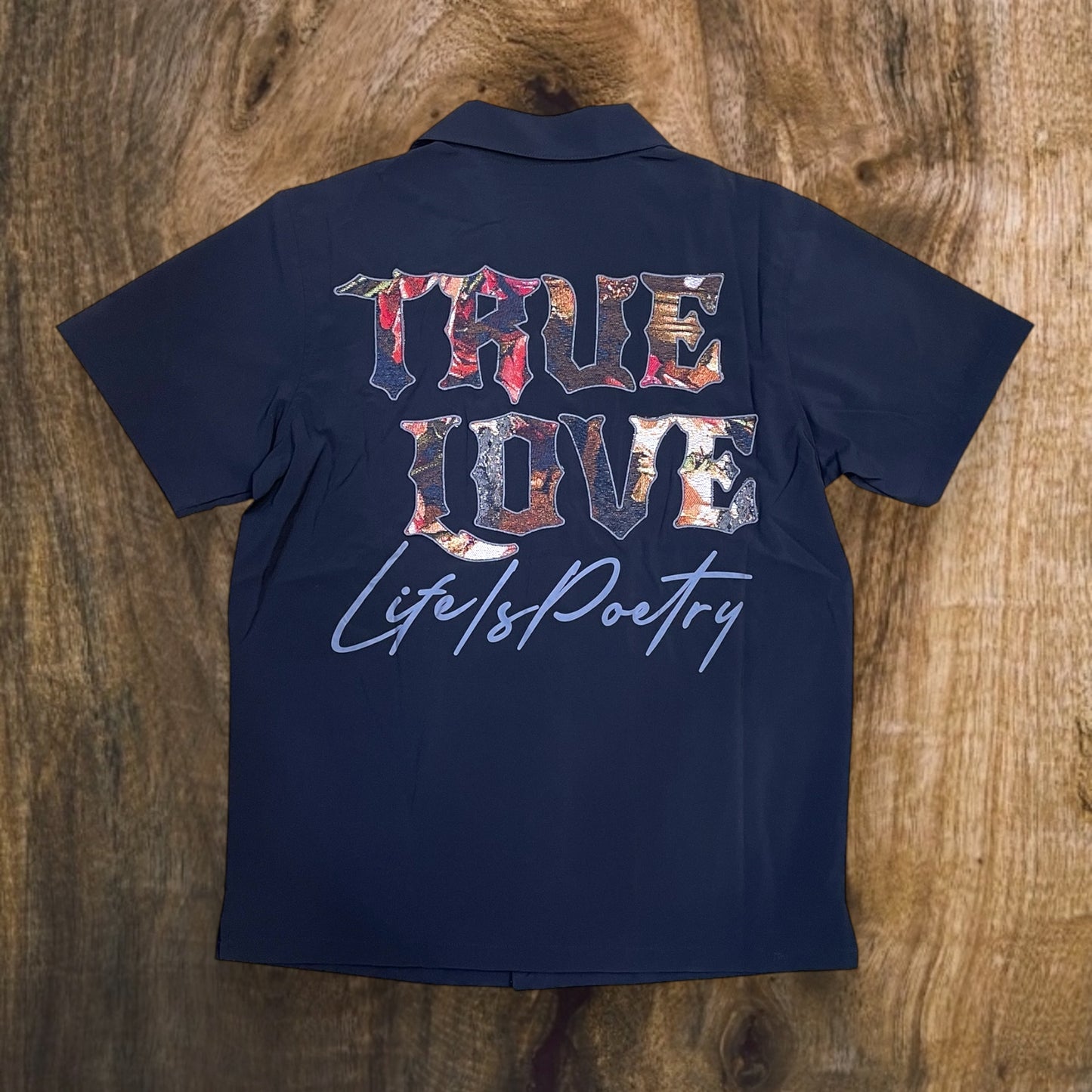 151-732 - True Love Tapestry CAMP Button-Down Shirt