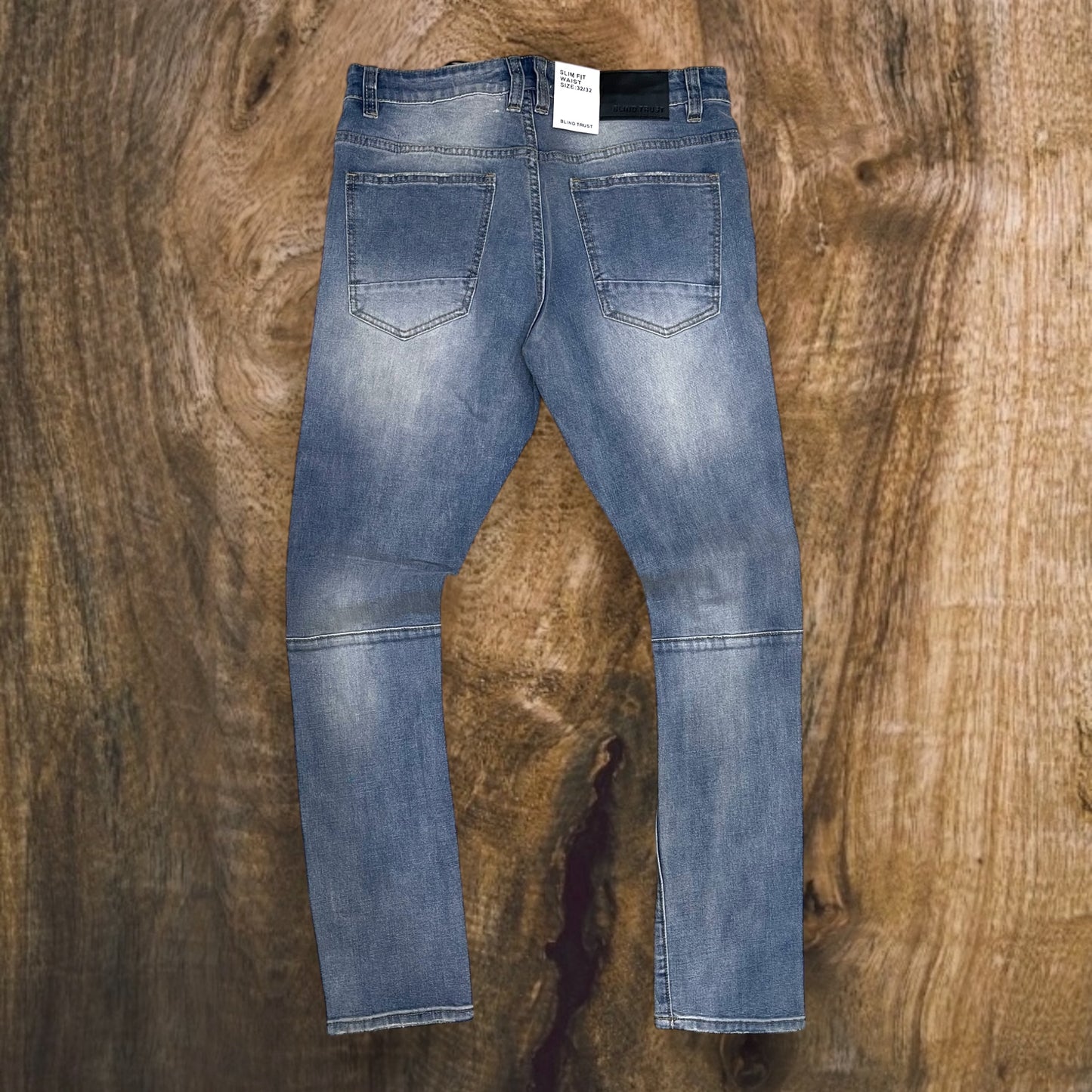 BTP23095 - Rip & Repair Slim Tapered Jeans