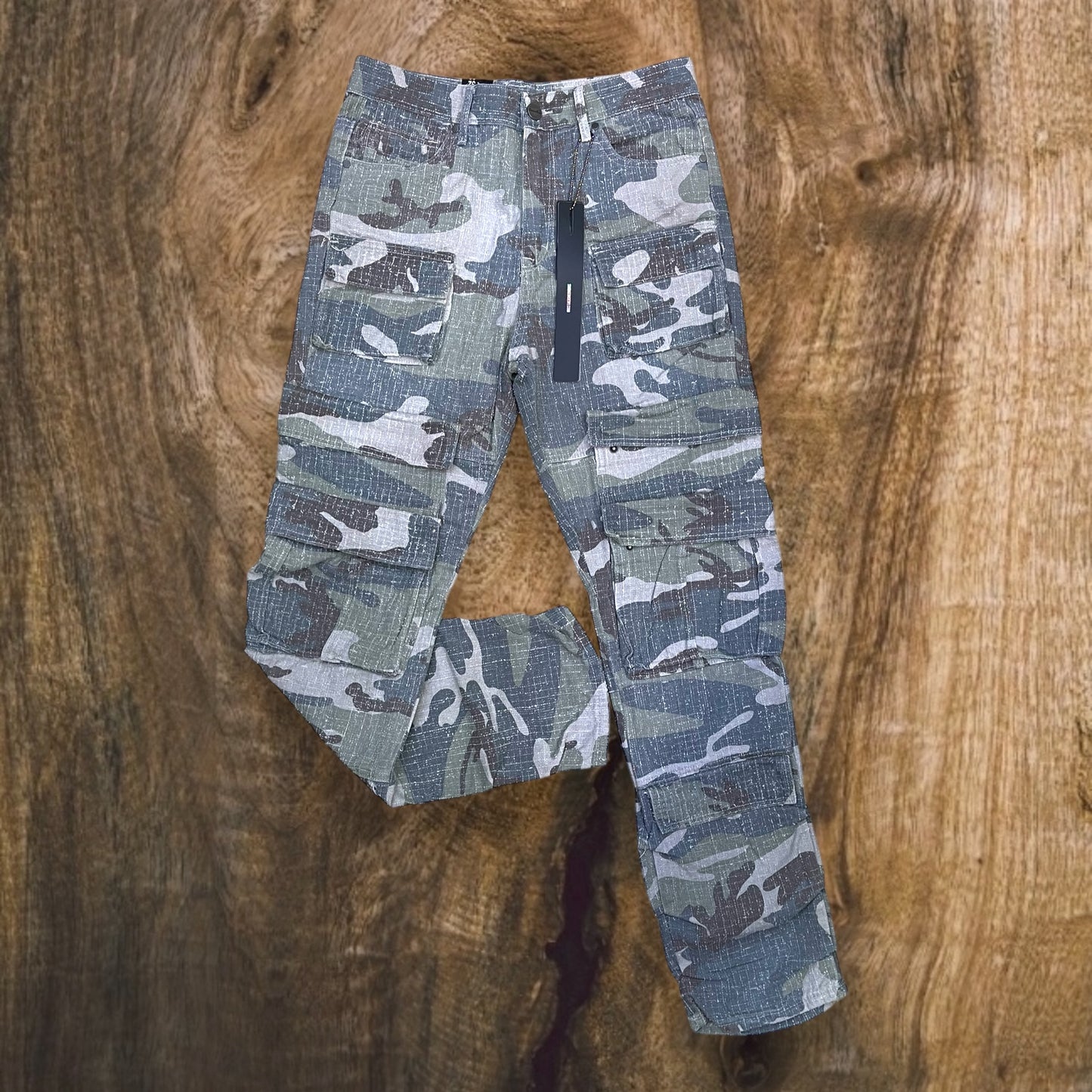 JP25138 - Fashion Twill Retro/Slim-Fit Pants
