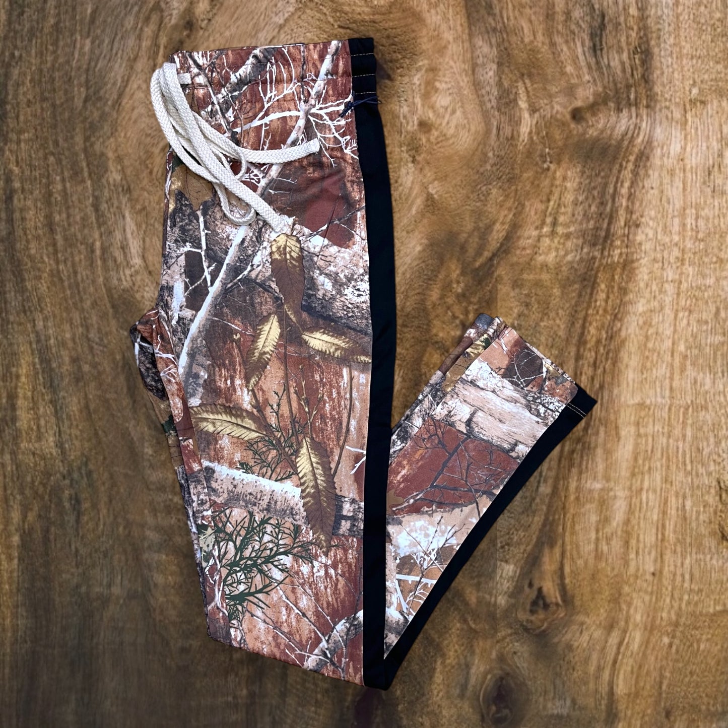 6600 - Skinny Fit Tricot Camo Track Pants