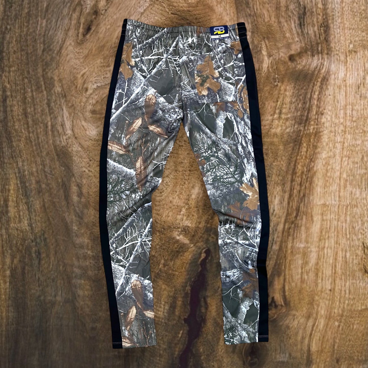 6600 - Skinny Fit Tricot Camo Track Pants