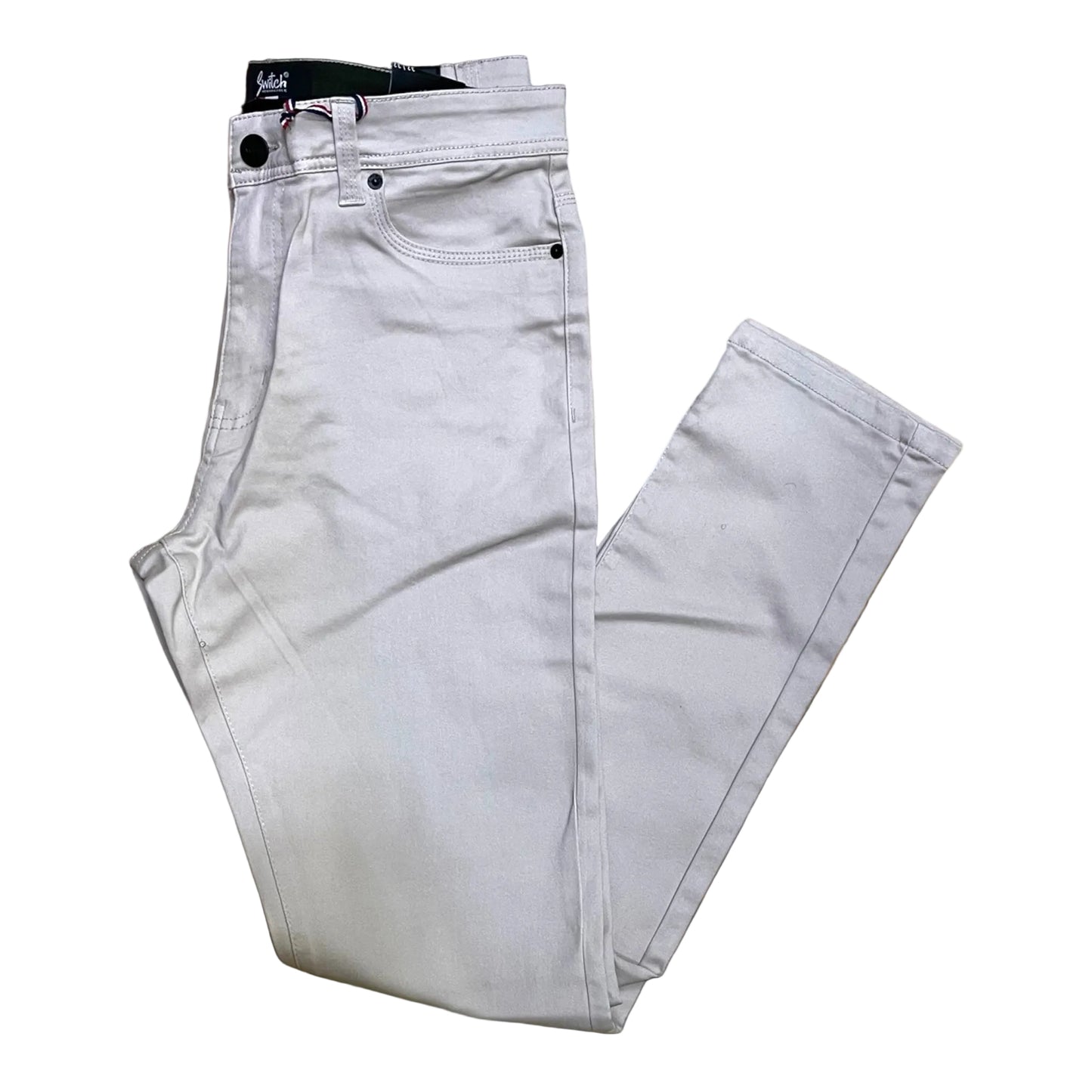 SS3560 - Span Twill Casual Slim-Fit Stretch Pants