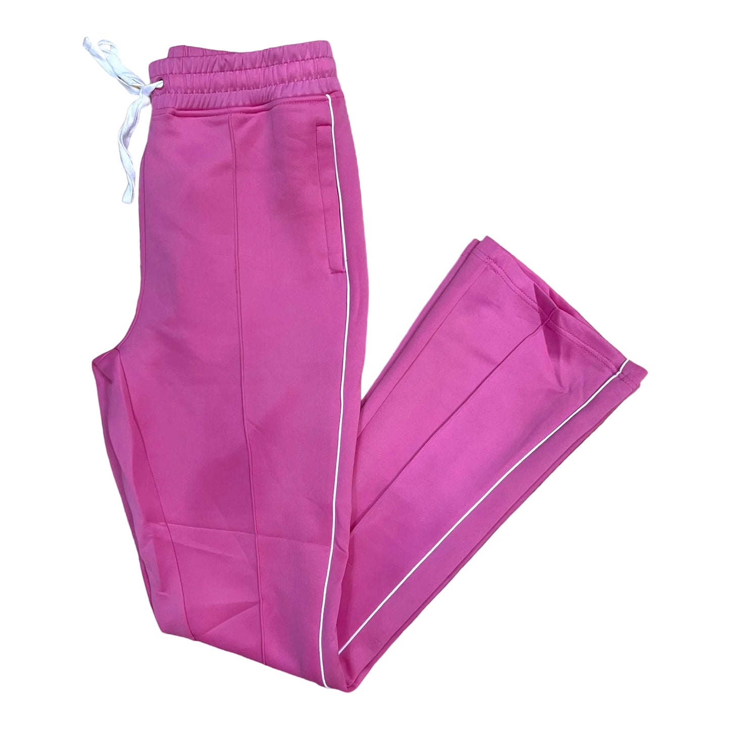 100-470 - Track Stacked Fit Pants (Pink)