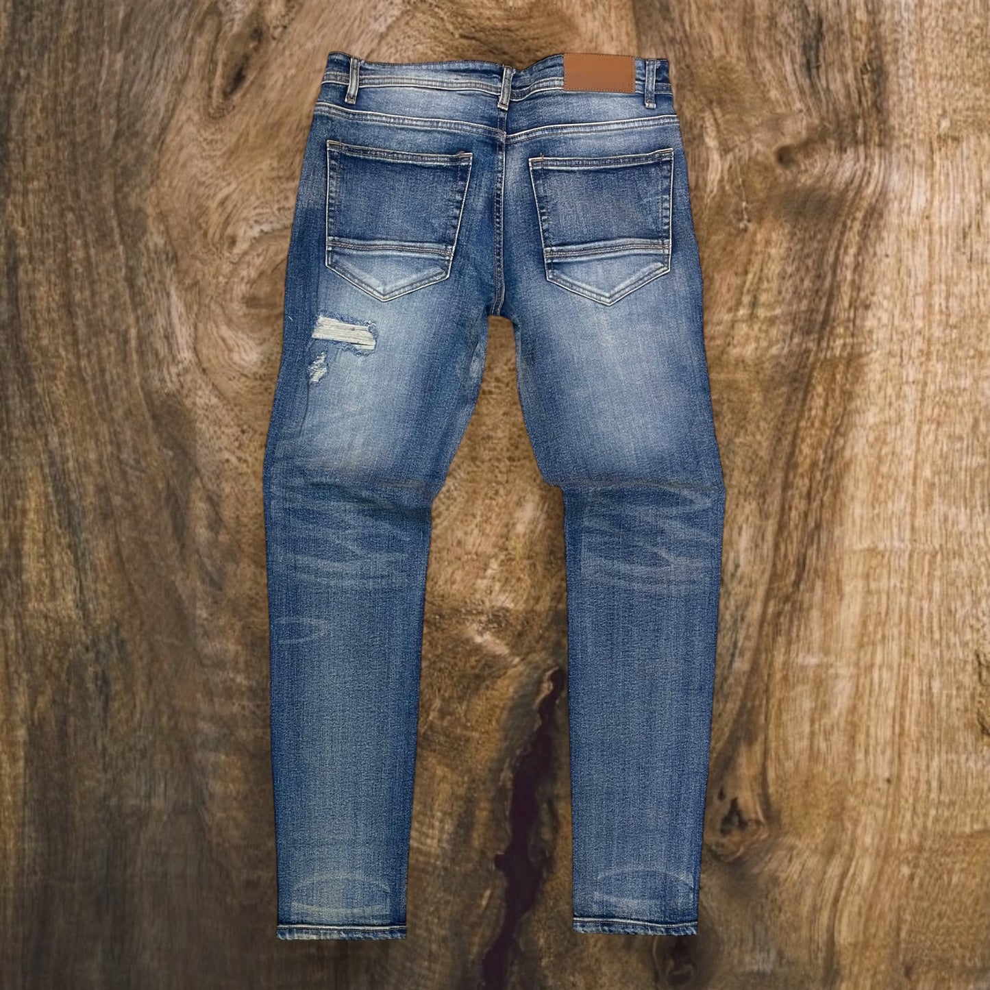 P501 - Houston Ripped Slim-Fit Stretch Jeans