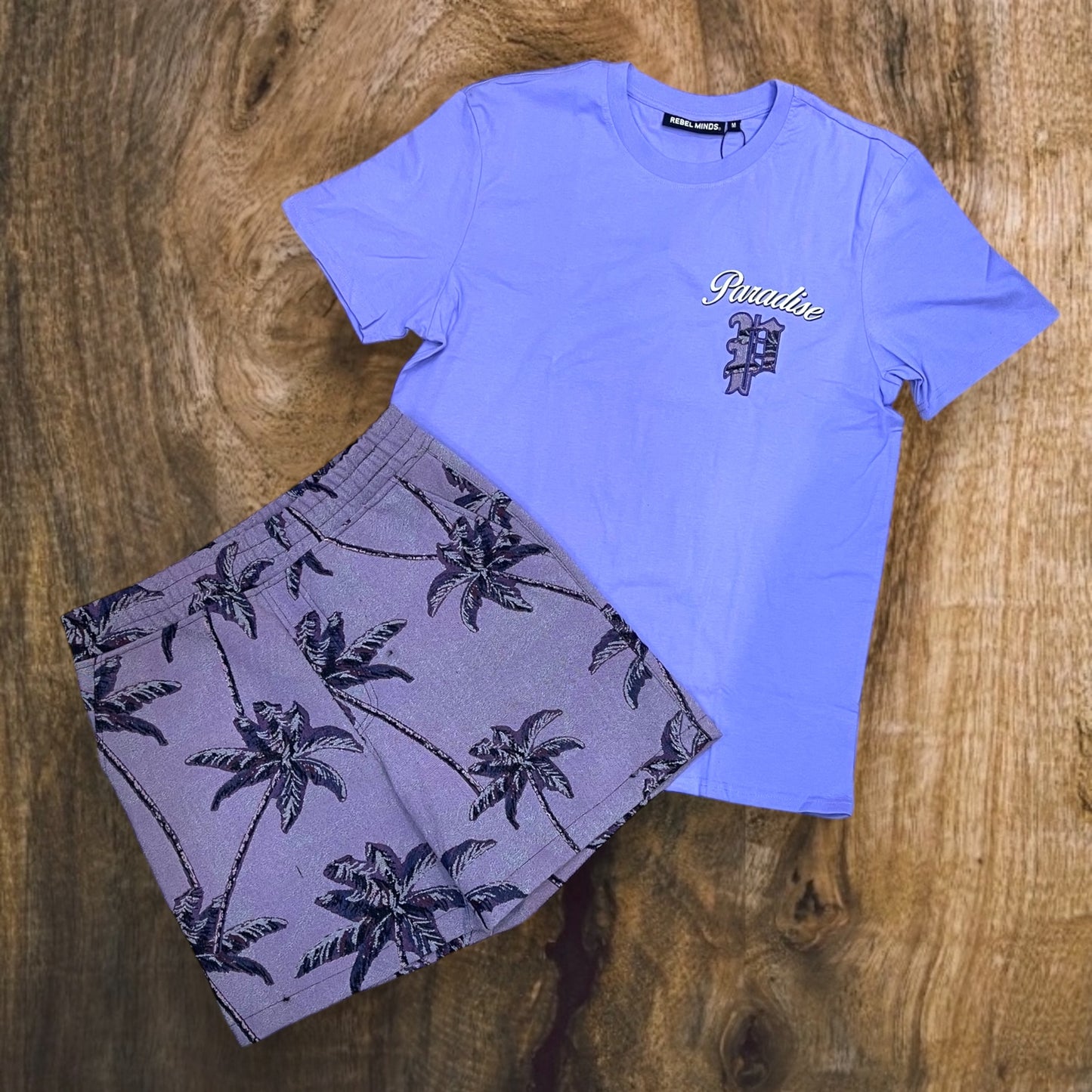 151-135 - Paradise Tapestry Shorts SET