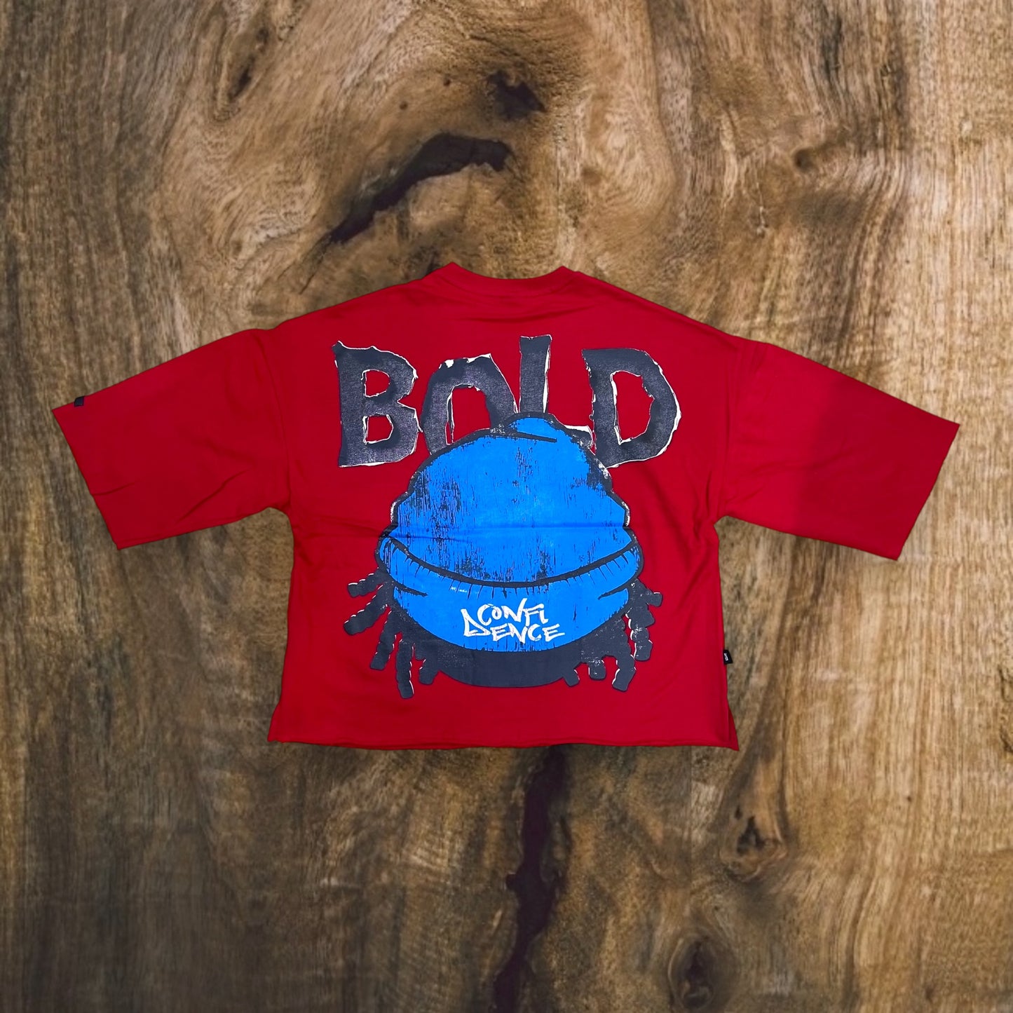 SW5133 - Always Bold Graphic Cropped Top T-Shirt