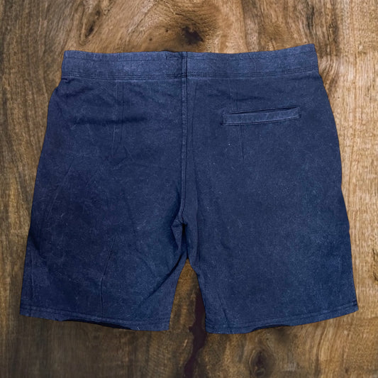 S534 - Faded French Terry Regular-Fit Shorts
