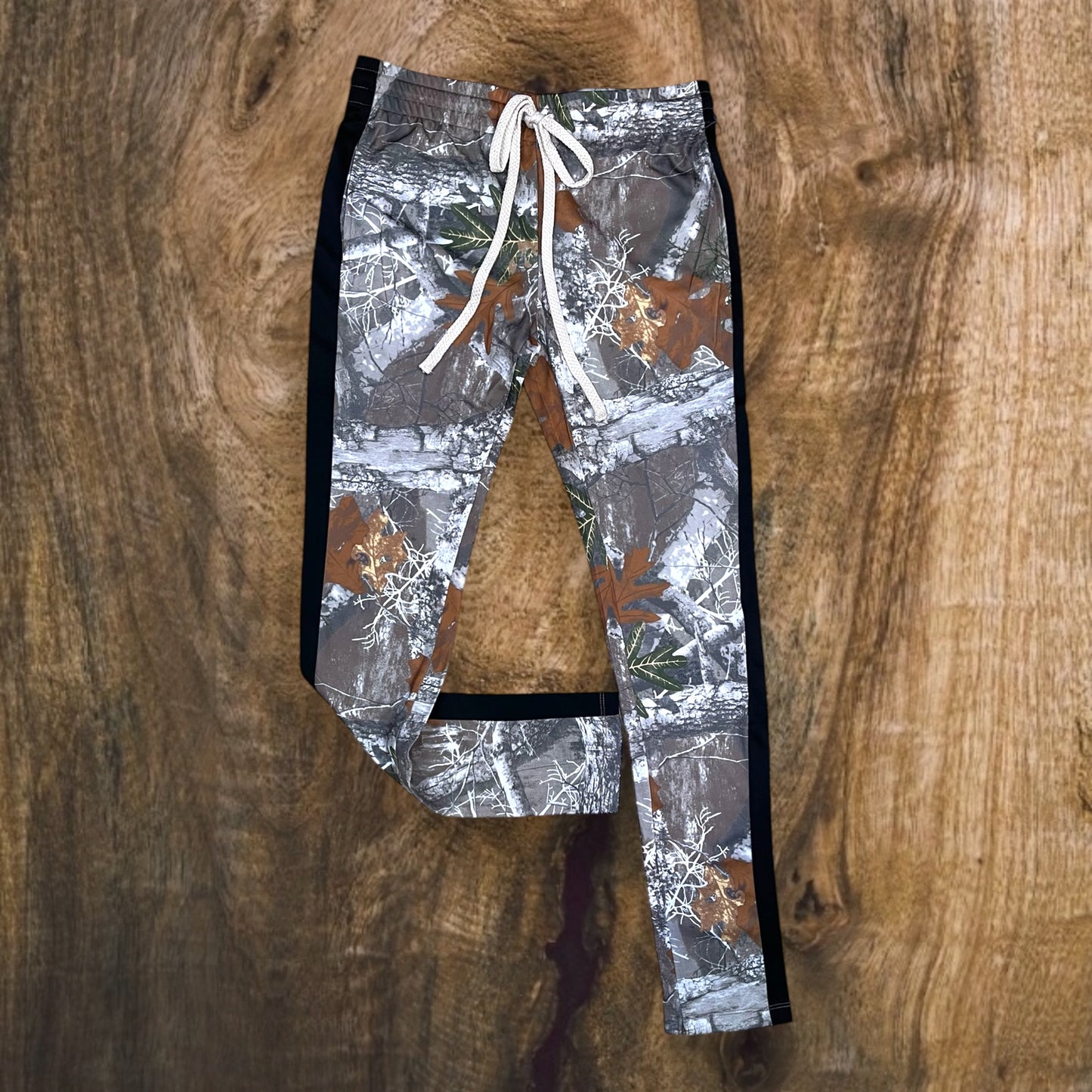 6600 - Skinny Fit Tricot Camo Track Pants